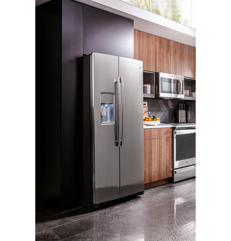 GE Profile(TM) Series 28.2 Cu. Ft. Side-by-Side Refrigerator - (PSS28KYHFS)