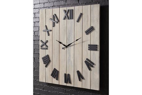 Bronson Wall Clock - (A8010179)