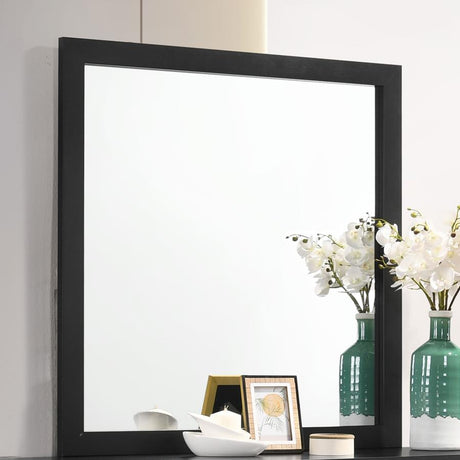 Kendall Square Dresser Mirror Black - (224454)