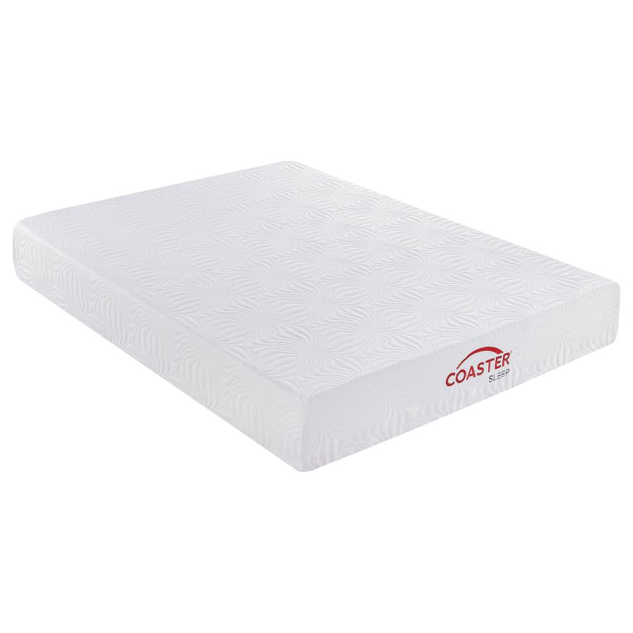 Key Twin Memory Foam Mattress White - (350064T)