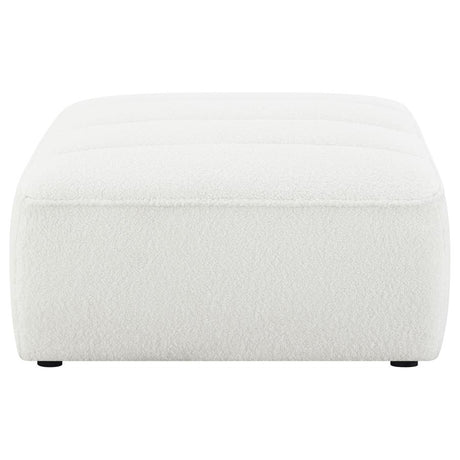 Sunny Upholstered Ottoman Natural - (551623)