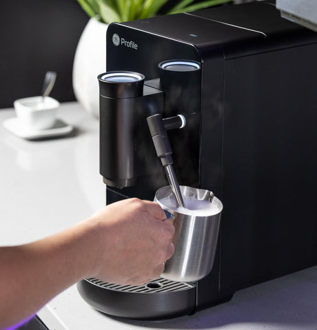 GE Profile(TM) Automatic Espresso Machine + Frother - (P7CEBBS6RBB)